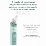 Nasal Aspirator Baby Electric Nasal Aspirator Newborn Baby Nose Cleaner Adult beauty instrument Blackhead Remover Bab 2 in 1