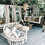 Macrame Hanging Swing Chair Hammock
