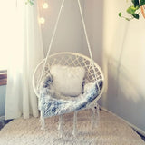 Macrame Hanging Swing Chair Hammock