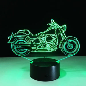 Motorcycle 3D Night Light